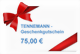 TENNEMANN - Geschenkgutschein € 75,00
