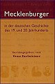 Mecklenburger in der deutschen Geschichte des 19. und 20. Jahrhunderts